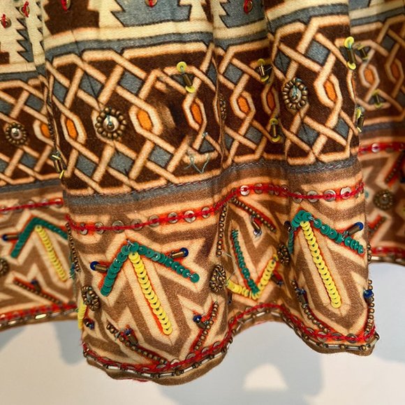 EUC Anthropologie Tanvi Kedia Rotational Symmetry Skirt size: 2 - Picture 5 of 7
